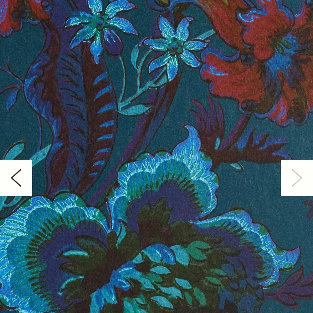 House of Hackney Majorelle wallpaper from Anthropologie - Picture 3 of 5